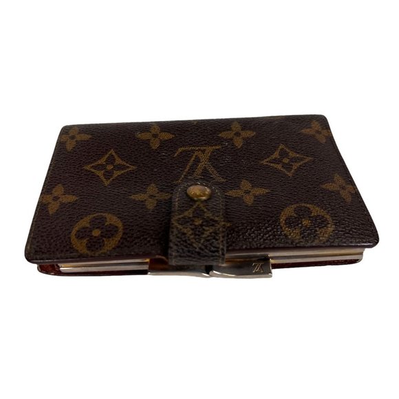 Authentic Louis Vuitton Wallet Porte Monnaie Billets Viennois Bifold Monogram LV - Picture 3 of 10